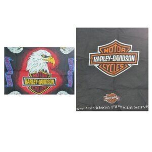Pair Of Harley Davidson Bandanas American Eagle Financial Services Clothing
